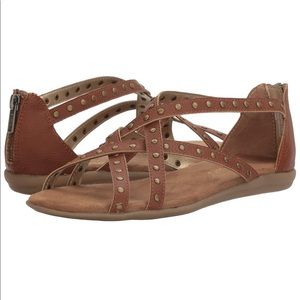 Aerosoles Chlosing Time Sandal Dark Tan